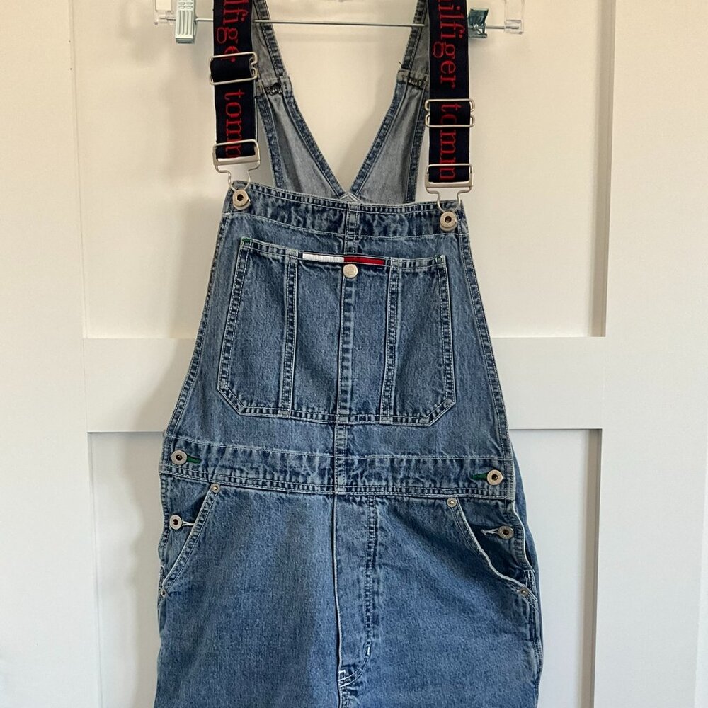 Tommy Hilfiger 90’s retro overalls, short, size XS. Worn only once